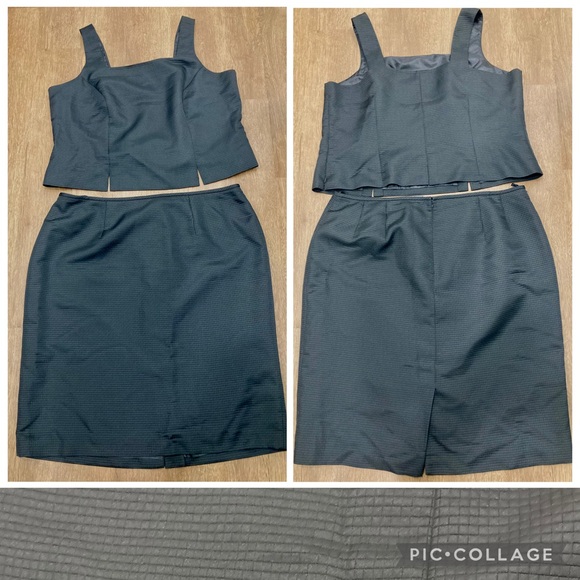Liz Claiborne Dresses & Skirts - Waffle Textured Two-Piece Skirt Set Liz Claiborne Lined Fitted 22W